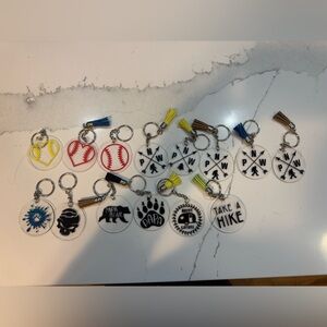 Set of Assorted Keychains